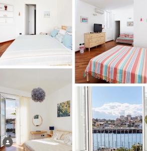 En eller flere senger på et rom på iDream Apartment & Rooms