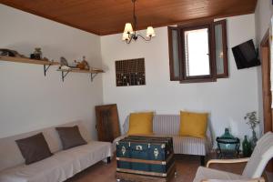 Posezení v ubytování Lithos House