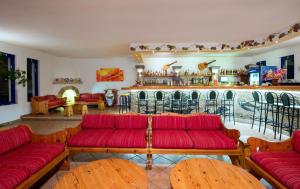 Posezení v ubytování Ekaterini Hotel