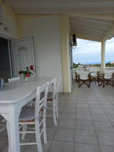 Balkón nebo terasa v ubytování Marinis House