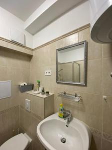 Kúpeľňa v ubytovaní Harley Apartman