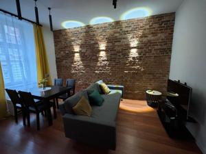Posezení v ubytování KK Apartament Marszałkowski