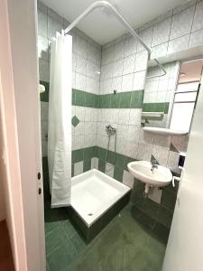 Koupelna v ubytování Rooms ALEA