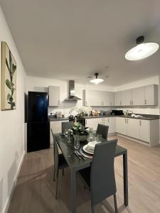 Η κουζίνα ή μικρή κουζίνα στο London central Artistic flat