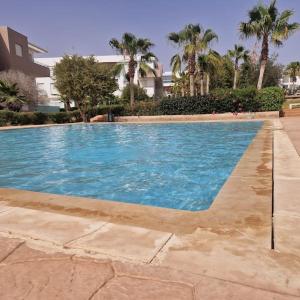 Bazén v ubytování Wohnung in Imi Ouaddar nebo v jeho okolí