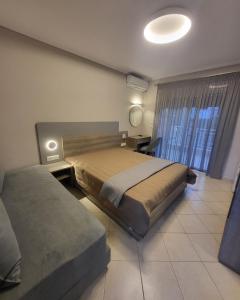 A seating area at House Spanos