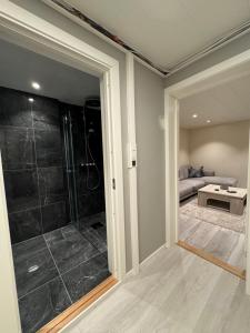 Koupelna v ubytování StarView Trolltunga Apartment + 15 fotografií