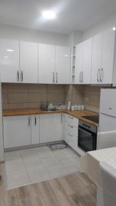 Kuchyň nebo kuchyňský kout v ubytování Apartman Summer + 10 fotografií
