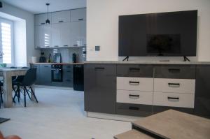 Nhà bếp/bếp nhỏ tại Apartament Lubelska +6 ảnh