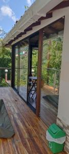 Balkón nebo terasa v ubytování FINCA HOTEL Los AZAHARES