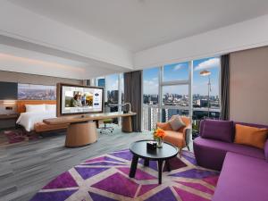 Posezení v ubytování Hampton by Hilton Guangzhou Wenchong