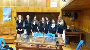 a group of women standing in a room at MAMA LILI'S HOMESTAY in Hao Su Ngai