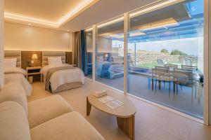 Posezení v ubytování Haeilri Pool&SPA Hotel