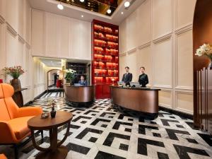 Istumisnurk majutusasutuses Minerva Premium Hotel