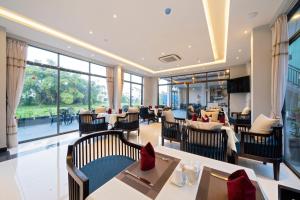 Posezení v ubytování Eco Lux Riverside Hotel & Spa