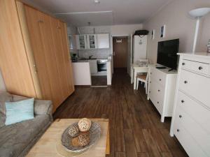 Η κουζίνα ή μικρή κουζίνα στο "Lüttje Droem" Comfortable holiday residence