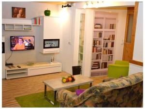 TV a/nebo společenská místnost v ubytování Waldraff Comfortable holiday residence