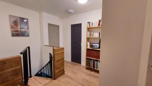 Knihovna v bed and breakfast