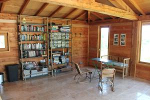 Biblioteket i feriehuset