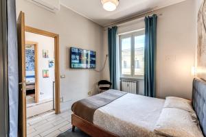Postel nebo postele na pokoji v ubytování Otranto 36