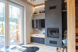 Kuchyňa alebo kuchynka v ubytovaní Biathlon Park - Apartament VIP