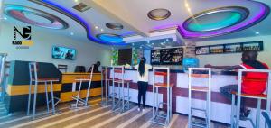 TV a/nebo společenská místnost v ubytování Armaflex Hotel Lira