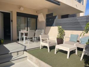 Balkon lub taras w obiekcie Torre de la horadada Alicante
