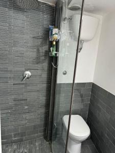 A bathroom at Appartamento con vista mare a Porto Santo Stefano