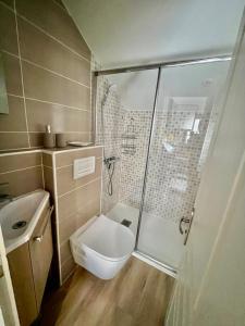 Kúpeľňa v ubytovaní La maison au bord de la riviére