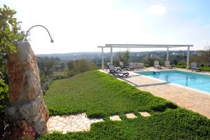The swimming pool at or close to Antica Aia B&B