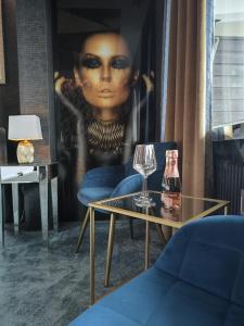 Posedenie v ubytovaní Romantisches Bergapartment - Luxus Studio auf der Simonhöhe