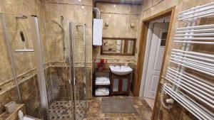 Ένα μπάνιο στο Apartament na Zielonej