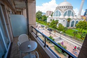 Uma varanda ou terraço em Hotel Colosseo & Spa