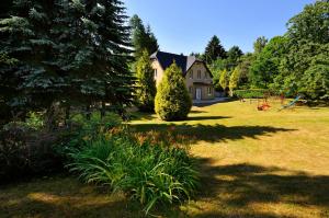 Ogród w obiekcie Vila Vlčí Hora