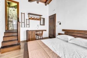 Voodi või voodid majutusasutuse Hotel Bohem Berat toas