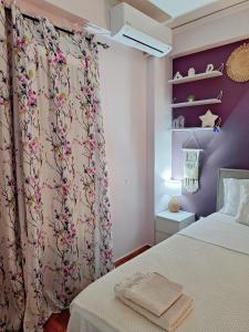 Postel nebo postele na pokoji v ubytování Dani's boho home + 11 fotografií