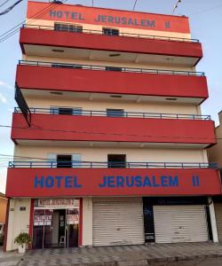 um hotel jerusalem ii na cidade de Jerusalém em Hotel Jerusalém 2 em Goiânia