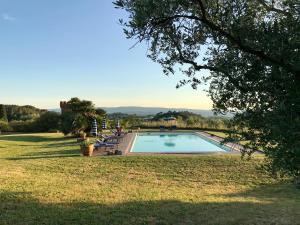 Bazén v ubytování Agriturismo La Palazzina nebo v jeho okolí