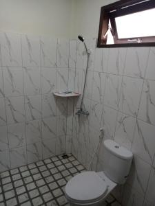 Koupelna v ubytování Talpe villa