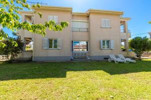 Zahrada ubytování Apartment Vidak