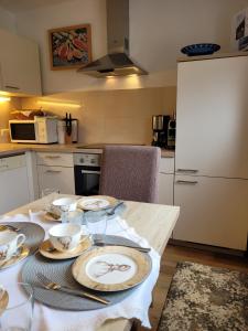 Kuchyňa alebo kuchynka v ubytovaní Ferienwohnung Zuppinger