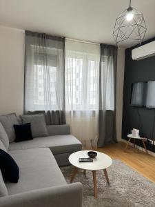 Posezení v ubytování Ocean Apartment