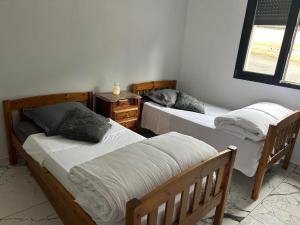 Posteľ alebo postele v izbe v ubytovaní Magnifique Villa avec piscine Beaujolais