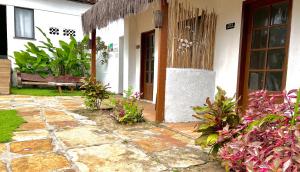 VILA LITORANEA Hotel外面的花园
