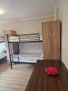 Postel nebo postele na pokoji v ubytování Natali