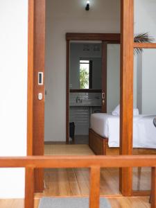 Postel nebo postele na pokoji v ubytování Catu Glamping Bedugul