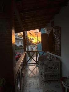 Μπαλκόνι ή βεράντα στο Amazonia Casa Hostal