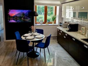 Kuchyňa alebo kuchynka v ubytovaní Apartament Mountains Góry Sowie
