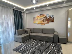 Posezení v ubytování Fishta Apartment Q6 47