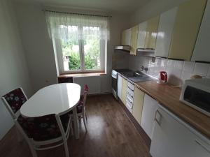Kuchyň nebo kuchyňský kout v ubytování Apartmány Waldex + 11 fotografií